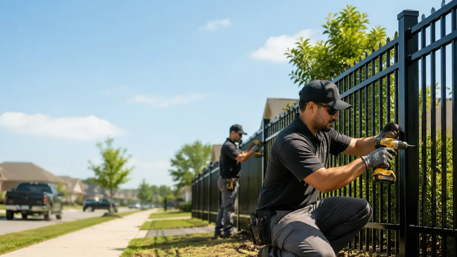 Metal Fence Installation in Belmore, OH